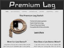 Tablet Screenshot of premiumlag.com